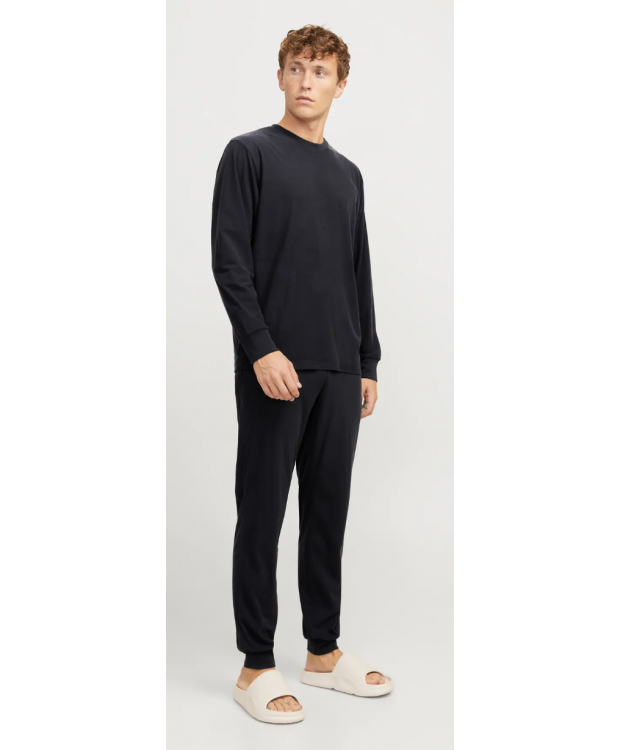 Jack and Jones Herresæt til lounge med Sweater og Sweatpant – Sort