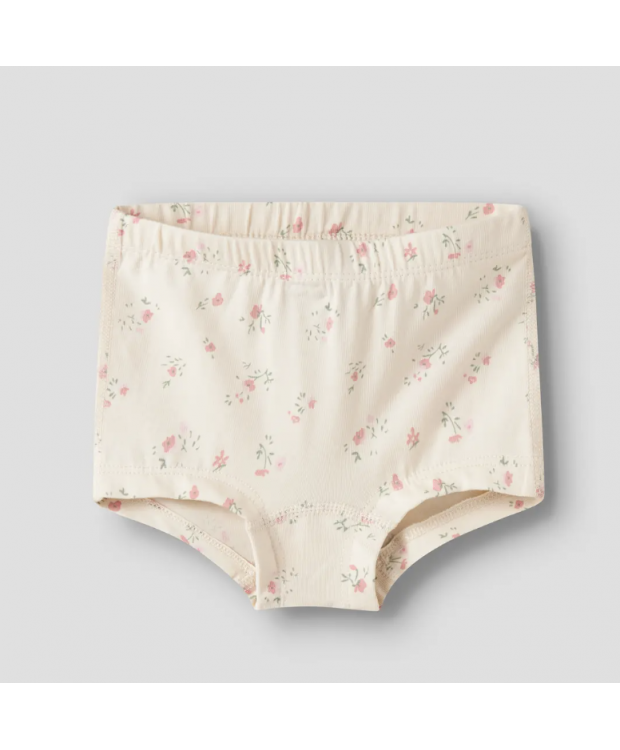 Name it 3pak flower hipster underbukser multifarvet til piger billede 6