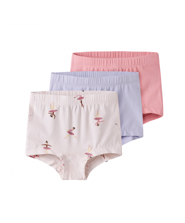 Name it 3pak Ballerina tights multifarvet til piger