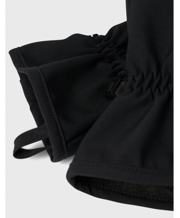 Name It softshell handsker i sort til børn billede 4