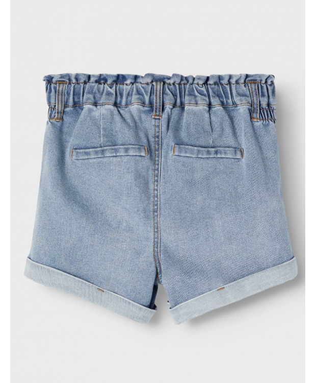 Name it denim shorts i lyseblå til piger billede 4
