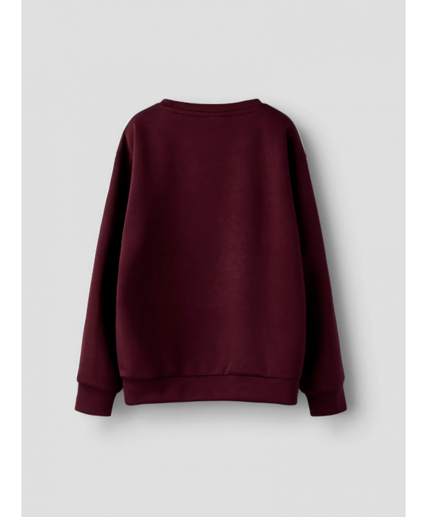 Name it sweatshirt i rød til piger billede 3