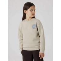 Name it sweatshirt i beige til piger