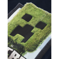 Name it sweatshirt "Minecraft" i navy til drenge
