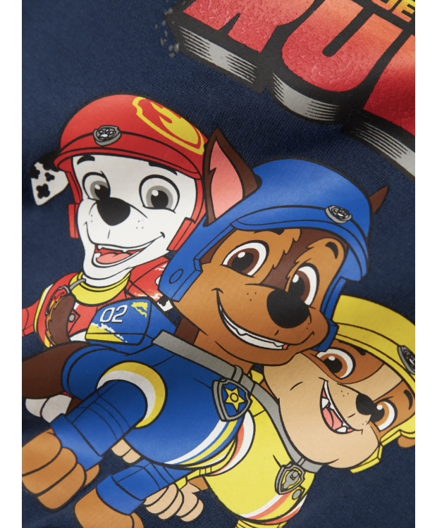 Name it sweatshirt "Paw Patrol" i navy til drenge