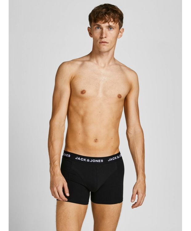 Jack & Jones 5pak underbukser/boksershorts i sort til herre billede 3