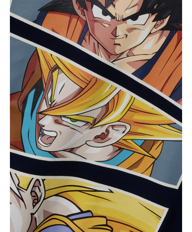 Name it Hoodie "Dragon Ball Z" i navy til drenge billede 3