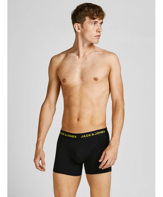 Jack & Jones 5pak underbukser/boksershorts i sort til herre