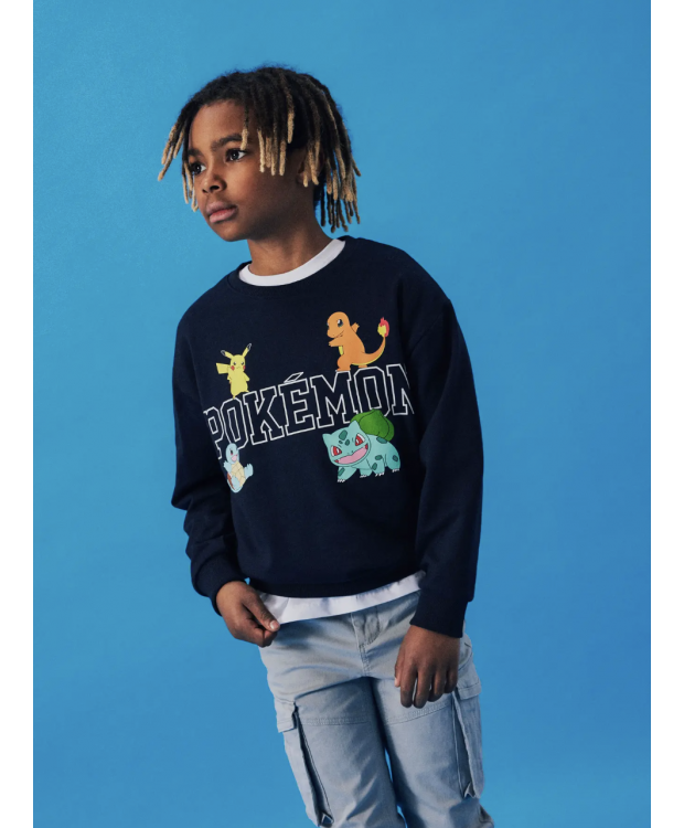 Name it Hoodie "Pokémon" i dark sapphire til drenge