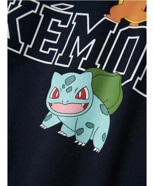 Name it Hoodie "Pokémon" i dark sapphire til drenge billede 3