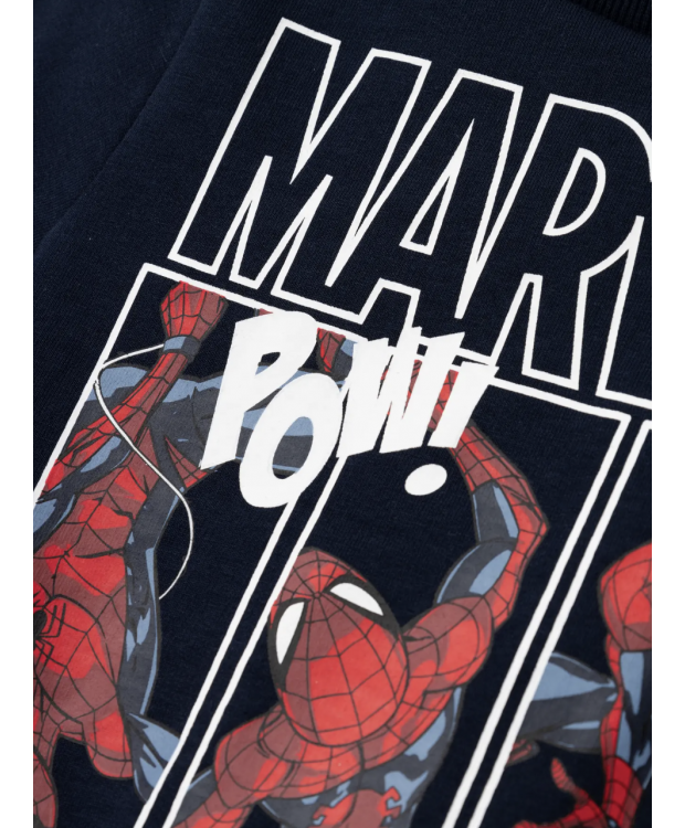 Name it Sweatshirt "Spiderman" i navy til drenge billede 3