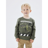 Name it Sweatshirt "Jurassic World" i grøn til drenge