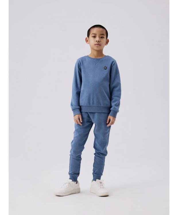 Name it sweatshirt i blå til drenge billede 4