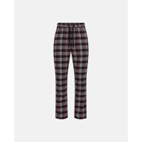JBS pyjamasbukser i flannel i røde og sorte tern til herre