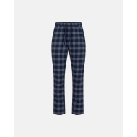 JBS pyjamasbukser i flannel i navy tern til herre