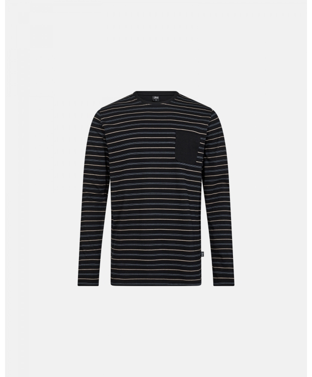 JBS pyjamas i jersey i sort med striber til herre billede 3