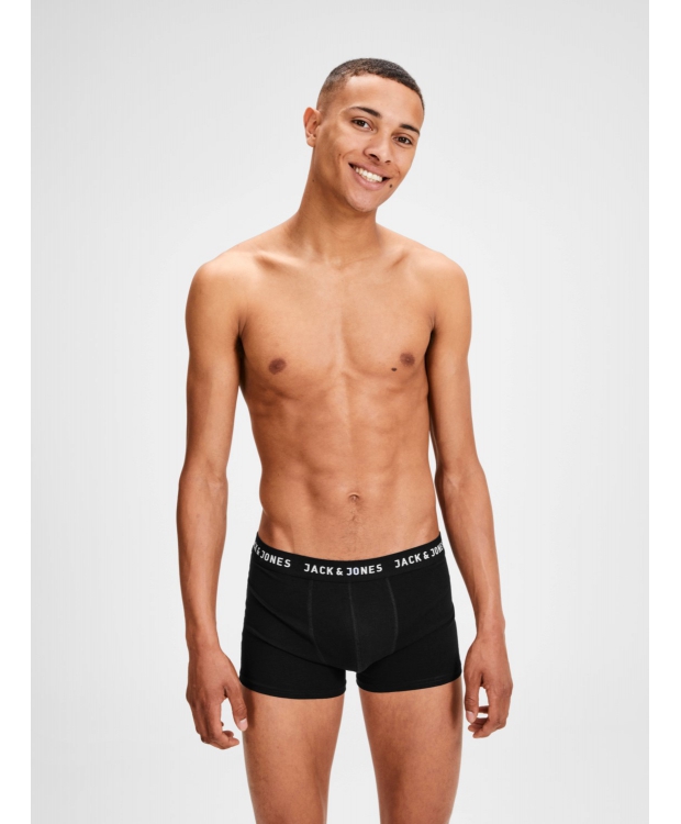 Jack & Jones 5pak underbukser/boksershorts i klassisk sort til herre billede 4