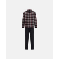 JBS Pyjamas Flannel med rød og store tern til herre