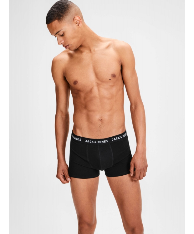 Jack & Jones 5pak underbukser/boksershorts i klassisk sort til herre billede 5