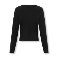 KIDS ONLY Strikket cardigan i sort til piger