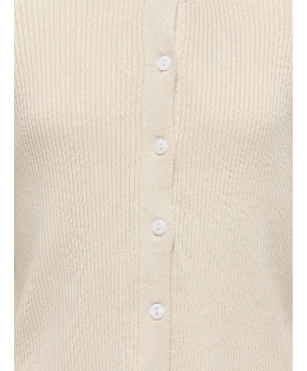 KIDS ONLY Strikket cardigan i lys beige til piger billede 3