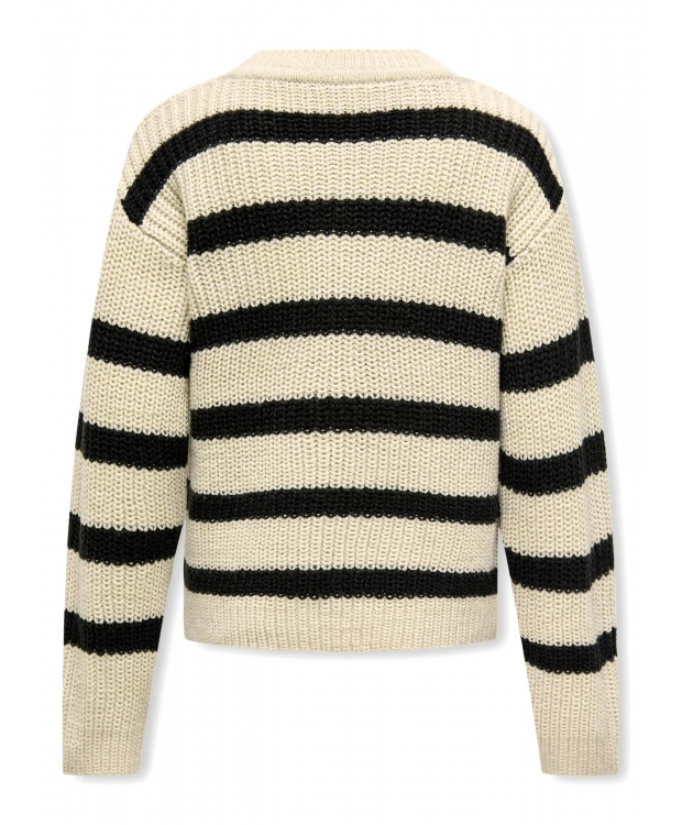 KIDS ONLY Strikpullover med striber til piger