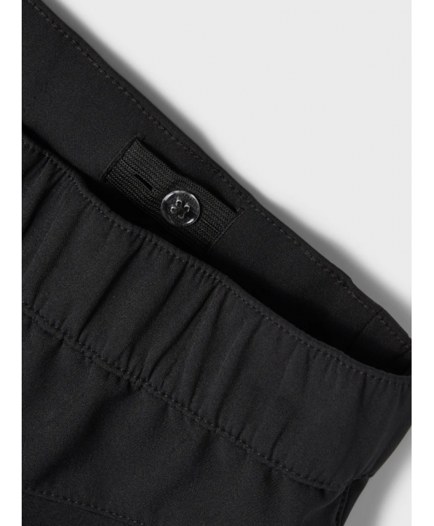 Name it slim Softshell bukser i sort til piger billede 5