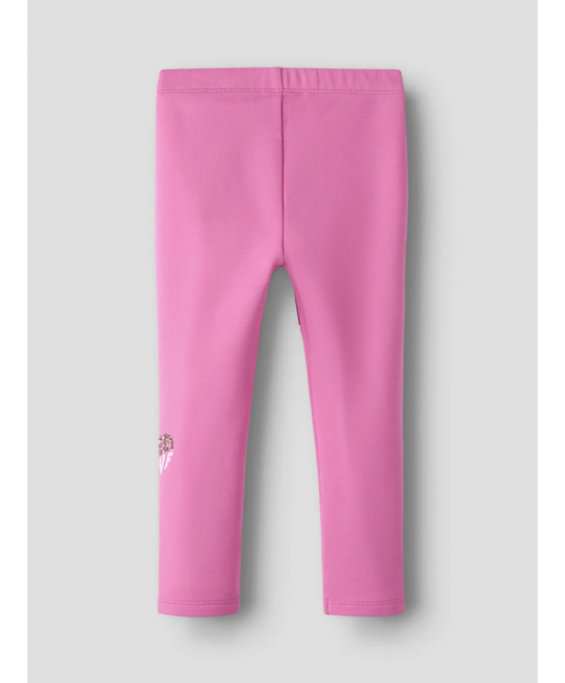 Name it sweat leggings i lyserød til piger billede 3