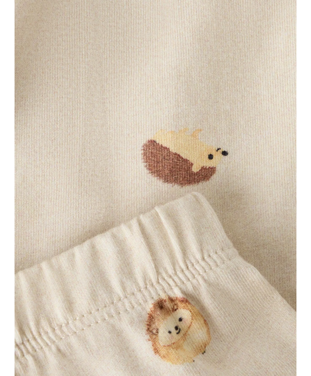 Name it xslimfit leggings i beige til børn