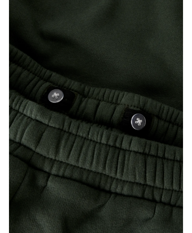 Name it wide leg sweatpants i grøn til drenge billede 4