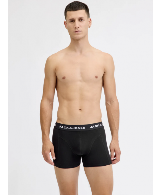 Jack & Jones "Frankie" 3pak underbukser i sort til herre billede 4