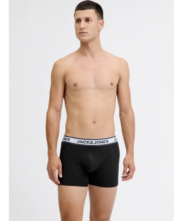 Jack & Jones "Frankie" 3pak underbukser i sort til herre billede 7