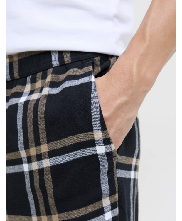 Jack & Jones "Rimon" pyjamasbukser i mørkeblå til herre billede 3