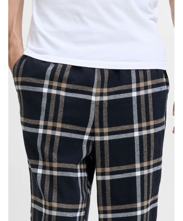 Jack & Jones "Rimon" pyjamasbukser i mørkeblå til herre billede 5