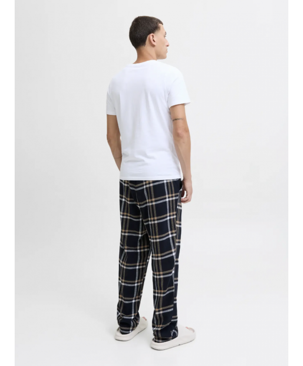 Jack & Jones "Rimon" pyjamasbukser i mørkeblå til herre billede 6