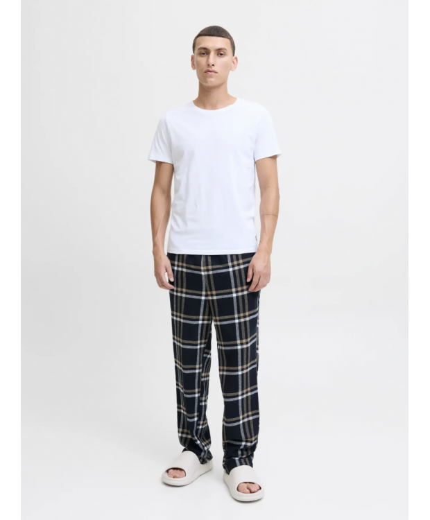 Jack & Jones "Rimon" pyjamasbukser i mørkeblå til herre billede 7