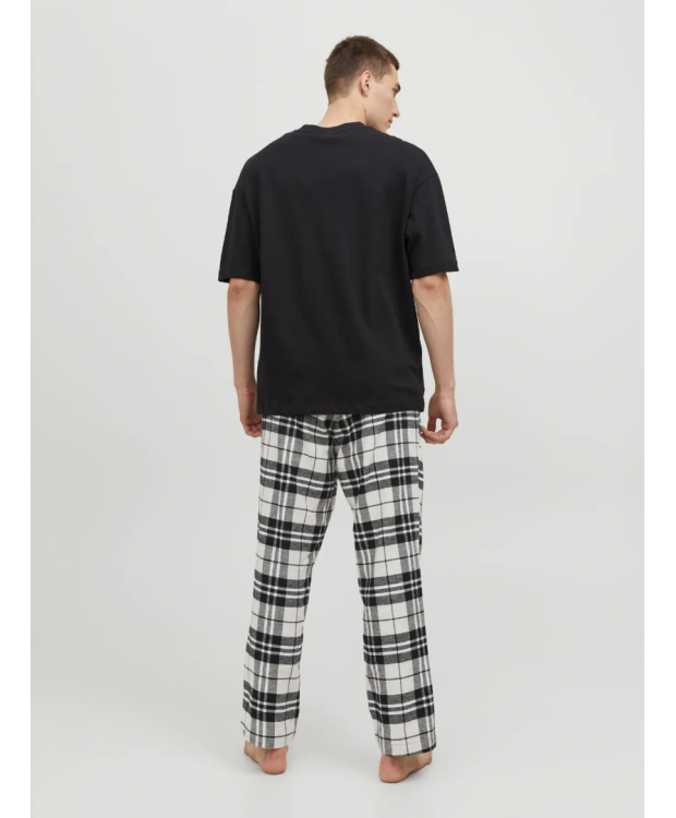Jack & Jones "Rimon" pyjamasbukser i hvid til herre billede 5