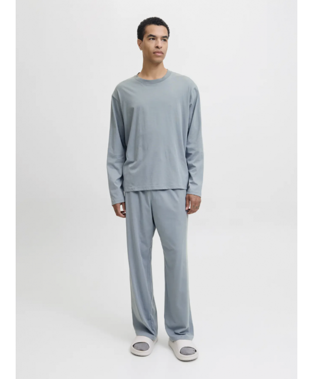 Jack & Jones "Alfred" Loungewear sæt i lyseblå til herre billede 5
