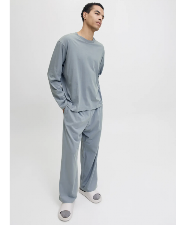 Jack & Jones "Alfred" Loungewear sæt i lyseblå til herre billede 8