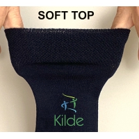 Kilde® Comfort & Diabetes, Merino Wool strømper i grå. Unisex