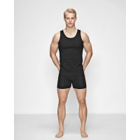 JBS Singlet Bomuld Undertrøje i sort til herre