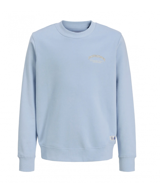 Jack & Jones MINI Sweatshirt i lyseblå til drenge