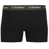 JACK & JONES KIDS 3-Pak Ensfarvede trunks til drenge i økologisk bomuld