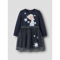 Name it "Frozen" Elsa kjole i navy blazer til piger