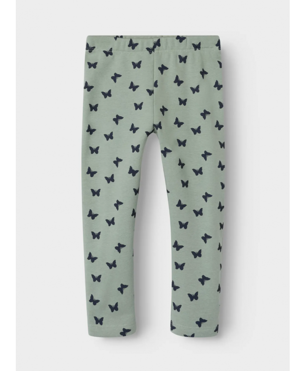 Name it fleece sweat leggings i grøn til piger
