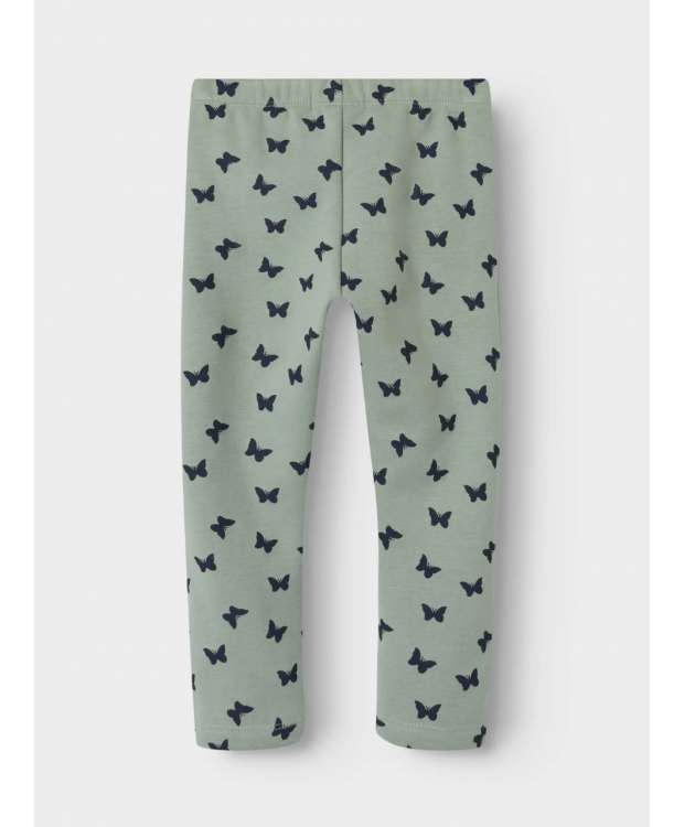 Name it fleece sweat leggings i grøn til piger
