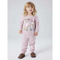 Name it "Gurli gris" sweatpants i lyserød til piger