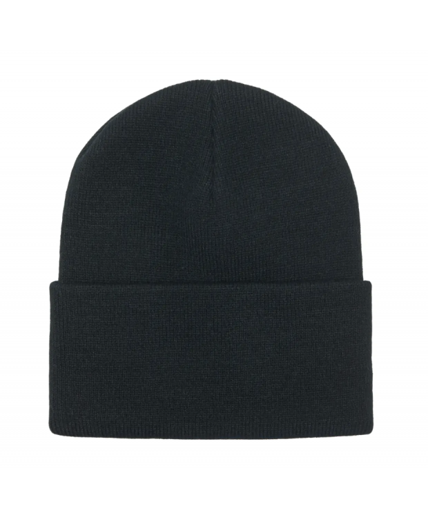 ONLY & SONS sort ONSISAAC Flat Knit Logo Beanie i Onesize