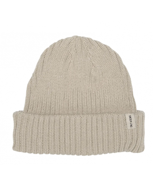 ONLY & SONS Silver Lining Silver Lining med rib knit til herre i onesize