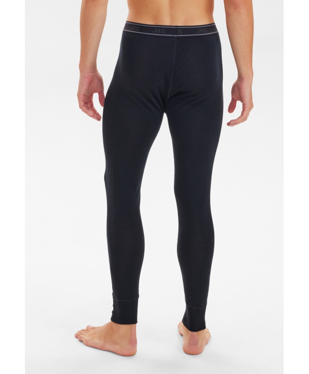 JBS uld long Johns lange underbukser i sort til herre billede 4